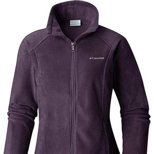 NWT Columbia Purple Fleece Jacket Size M